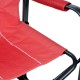 كرسي رحلات قابل للطي مع طاولة جانبية QF25